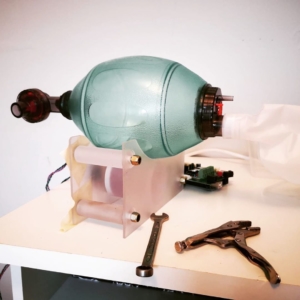 An emergency ventilator system designed as part of the open source programme at UCD