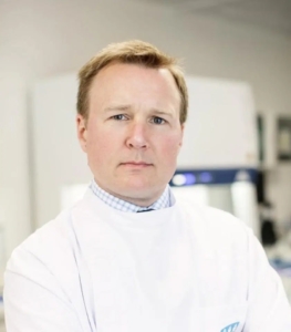 UCD's Dr Cillian De Gascun, Laboratory Director at the UCD NVRL and Consultant Virologist