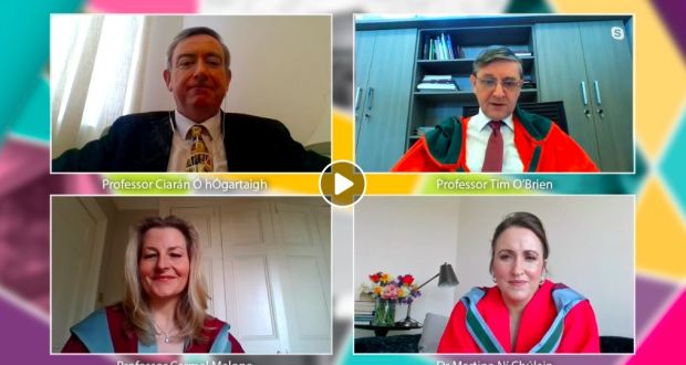 NUIG medical students graduate early and online to join pandemic fight