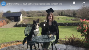 WATCH: Galway medical students graduate online
