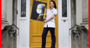UCD student gives famous painting Covid-19 twist to raise funds for charity