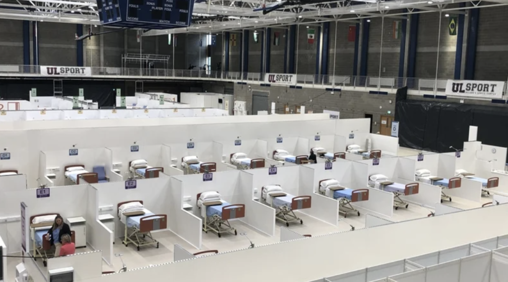 New field hospital in University of Limerick established