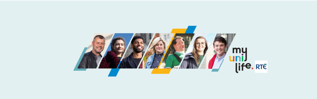 Media Release 27 Oct 2020:  IUA & RTE 5-part documentary series shines a light on seven university students helping to change the face of higher education.