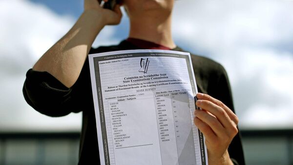 Irish Examiner – Leaving Cert results should be given in June,  universities recommend