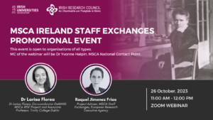 MSCA Ireland Staff Exchanges Promotional Event