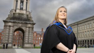 Lorraine Norton, Master of Ceremonies for Conferrings at Trinity College Dublin