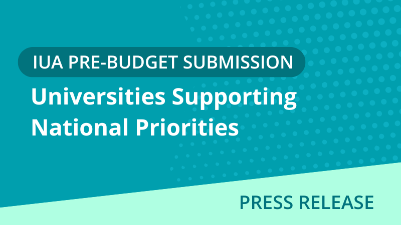 Universities urge Government to use opportunity of Budget 2026 to invest in Ireland’s talent development and innovation infrastructure
